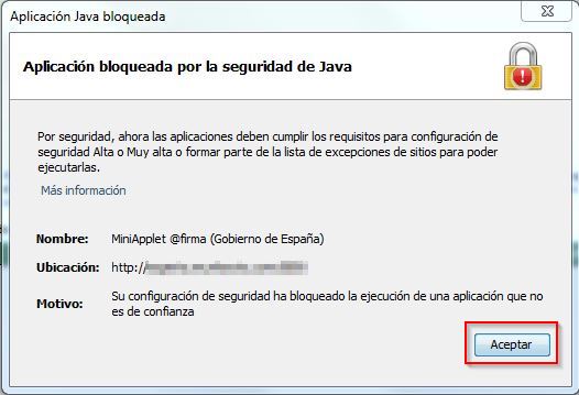 Durante el proceso de tramitaci�n aparecen alertas de seguridad �qu� debo hacer?